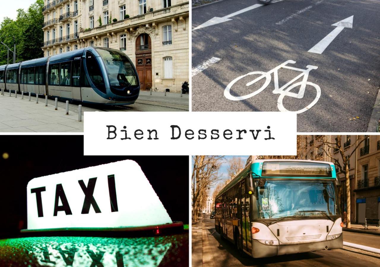 勒芒Escale Au Coeur Du Mans, Entre Gare Et Centre公寓 外观 照片